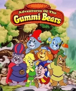 Adventures Of The Gummi Bears Poster Diamond Painting