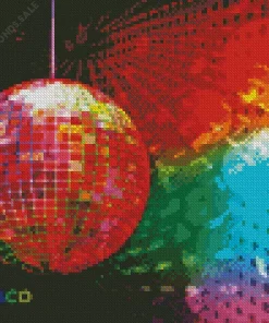 Aesthetic Disco Ball Art Diamond Painting