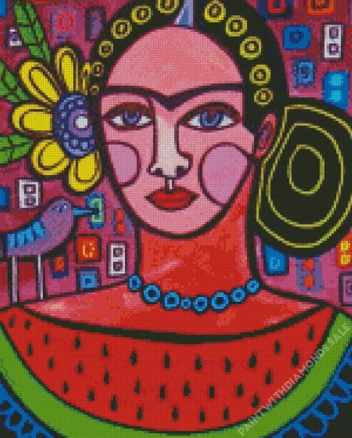 Aesthetic Frida Kahlo Diamond Painting