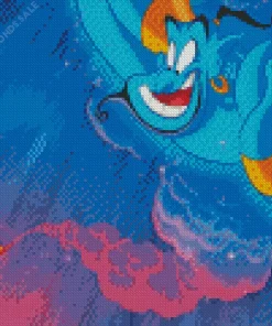 Aesthetic Aladdin Genie Diamond Painting