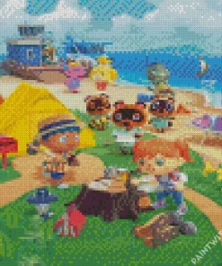 Aesthetic Animal Crossing Diamond Painting