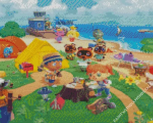 Aesthetic Animal Crossing Diamond Painting