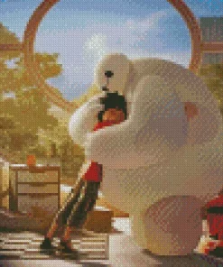 Aesthetic Baymax Diamond Painting