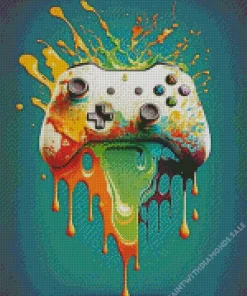 Aesthetic Gamepad Diamond Painting