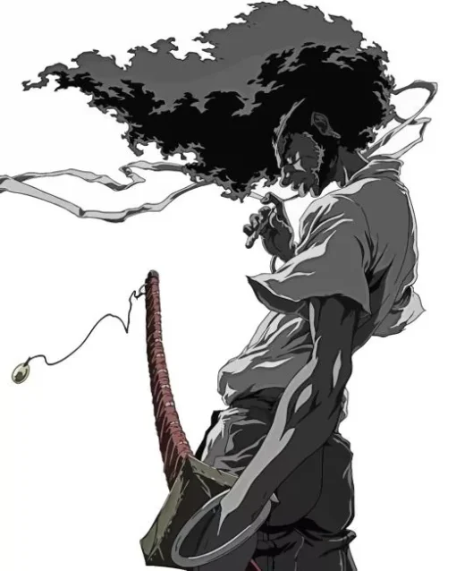 Afro Samurai Anime Diamond Painting