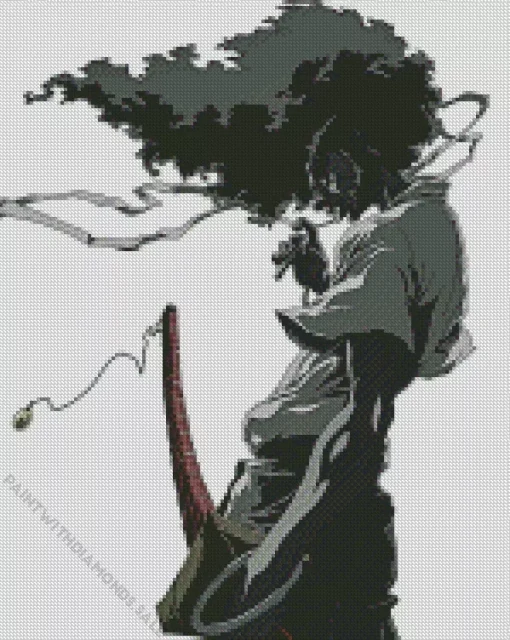 Afro Samurai Anime Diamond Painting