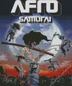 Afro Samurai Anime Series Diamond Painting