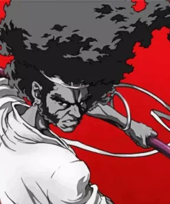 Afro Samurai Character Diamond Painting