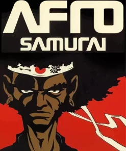 Afro Samurai Poster Art Diamond Painting