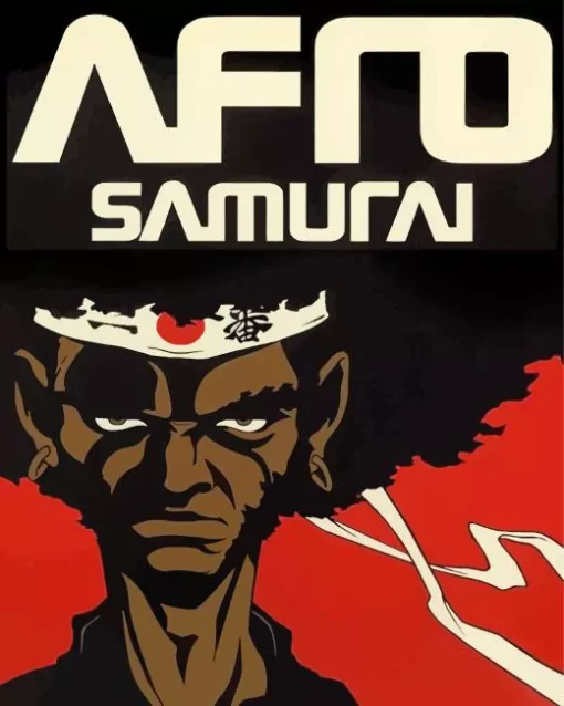 Afro Samurai Poster Art Diamond Painting