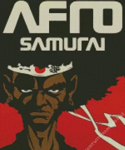 Afro Samurai Poster Art Diamond Painting