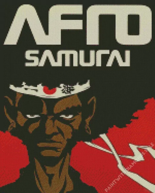 Afro Samurai Poster Art Diamond Painting