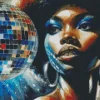 Afro Disco Ball Diamond Painting