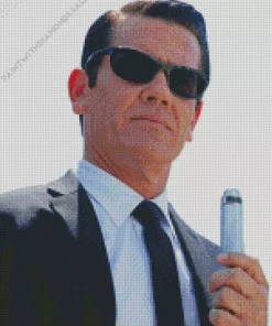 Agent K In Men In Black Diamond Painting