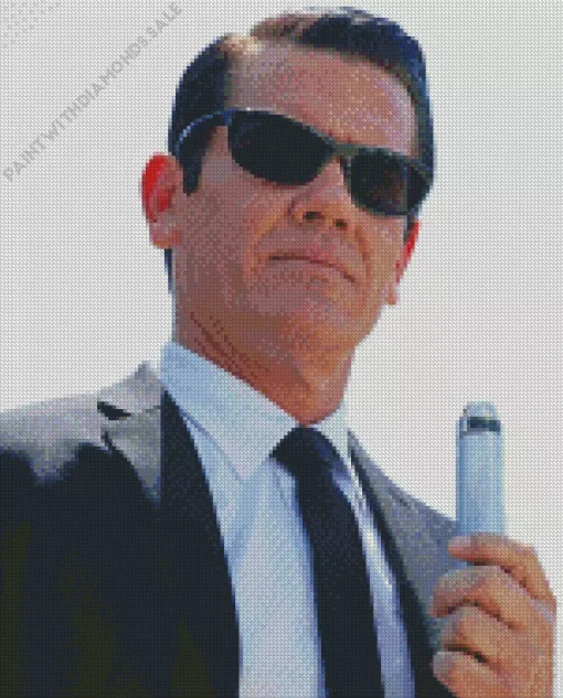 Agent K In Men In Black Diamond Painting