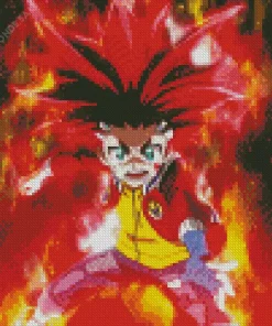 Aiger Akabane Anime Character Diamond Painting