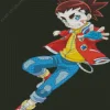 Aiger Akabane Character Diamond Painting