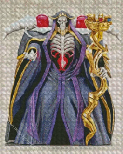 Ainz Ooal Gown Diamond Painting