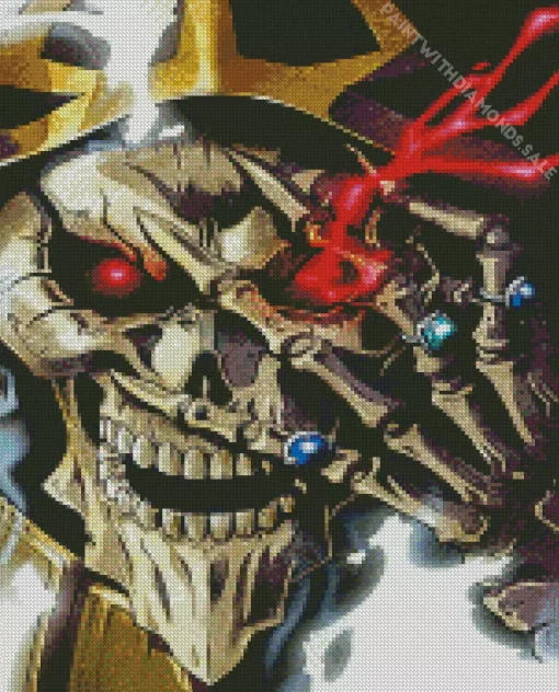 Ainz Ooal Gown Anime Diamond Painting