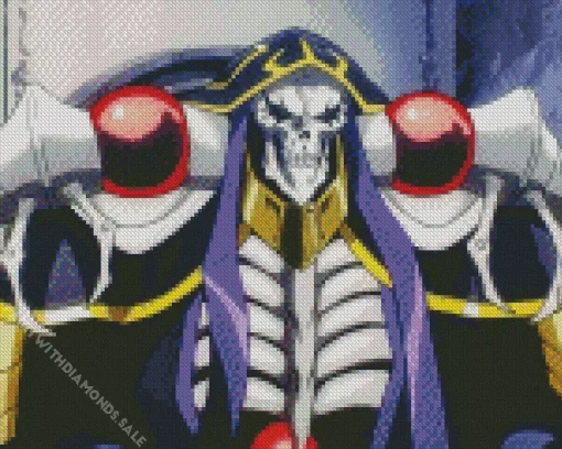 Ainz Ooal Gown In Overlord Diamond Painting