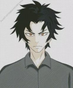 Akira Fudo Anime Diamond Painting