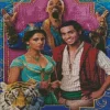 Aladdin And Jasmine Poster Diamond Painting