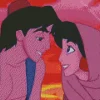 Aladdin And Jasmine Diamond Painting