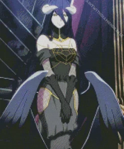 Albedo Overlord Diamond Painting