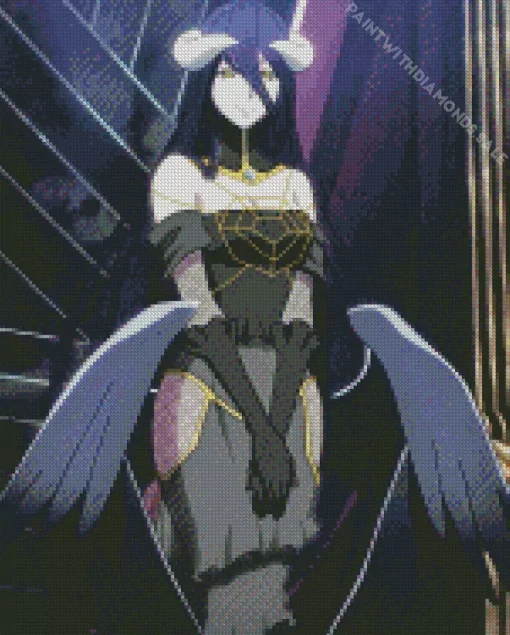 Albedo Overlord Diamond Painting