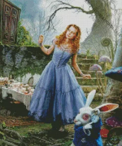 Alice In Wonderland Film Diamond Painting