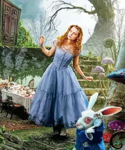 Alice In Wonderland Film Diamond Painting