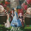 Alice In Wonderland Movie Poster Art Diamond Painting