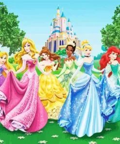 All Disney Princesses Diamond Paintings