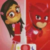 Amaya PJ Masks Diamond Painting