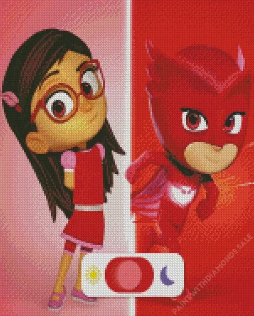 Amaya PJ Masks Diamond Painting