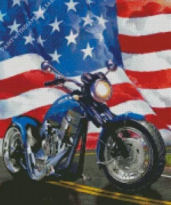 American Motorcycle Diamond Paintings