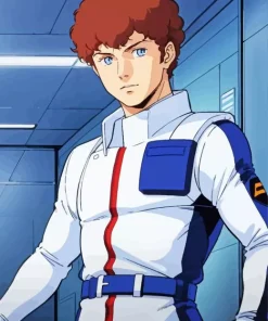 Amuro Ray Diamond Painting