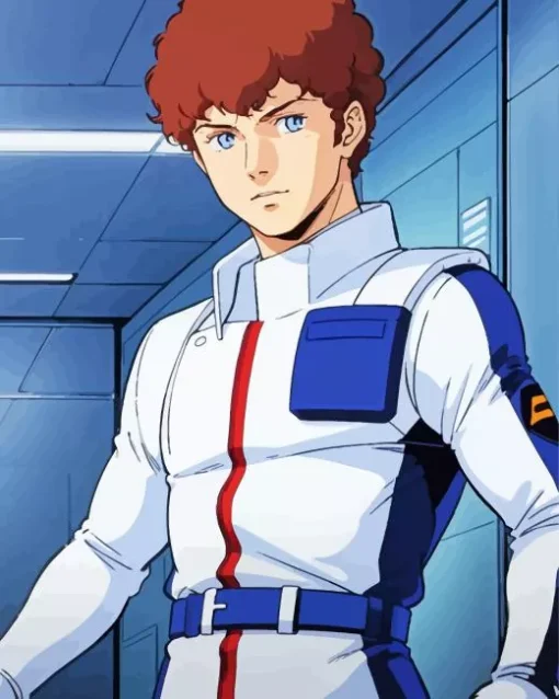 Amuro Ray Diamond Painting