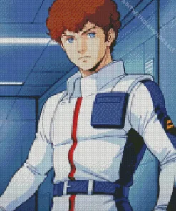 Amuro Ray Diamond Painting