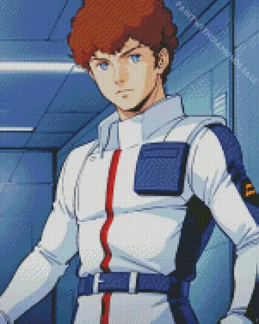 Amuro Ray Diamond Painting