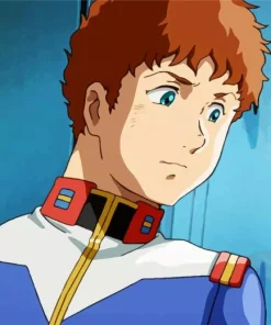 Amuro Ray In Mobile Suit Gundam Diamond Painting