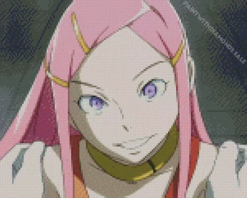 Anemone In Eureka Seven Diamond Painting