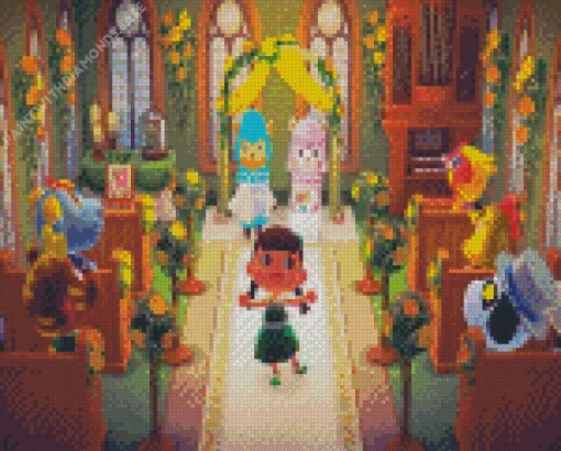 Animal Crossing Art Diamond Painting