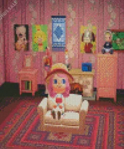 Animal Crossing New Horizons Art Diamond Painting