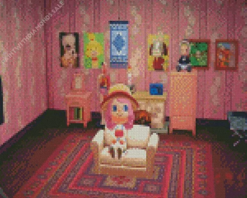 Animal Crossing New Horizons Art Diamond Painting