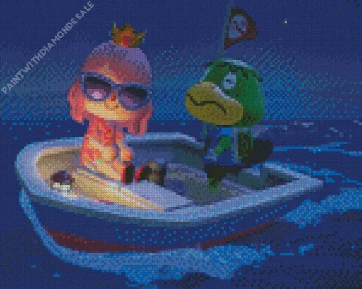 Animal Crossing Game Diamond Painting