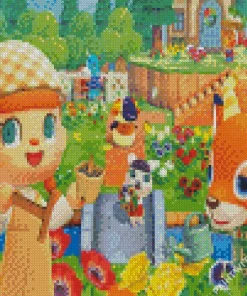 Animal Crossing Video Game Diamond Painting