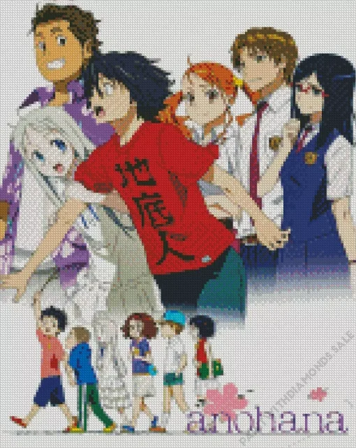 Anohana Art Diamond Painting