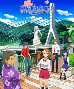 Anohana Anime Diamond Painting