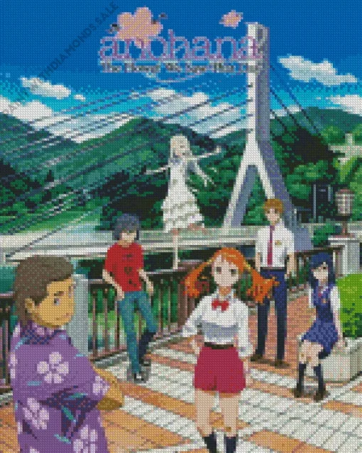 Anohana Anime Diamond Painting